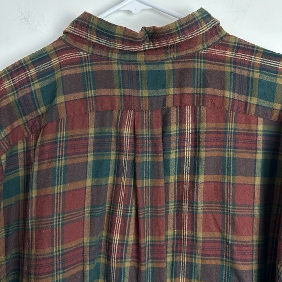 Polo Ralph Lauren Shirt Mens 4XLT Tall Multicolor Plaid Long Sleeve Button Down - Picture 6 of 9